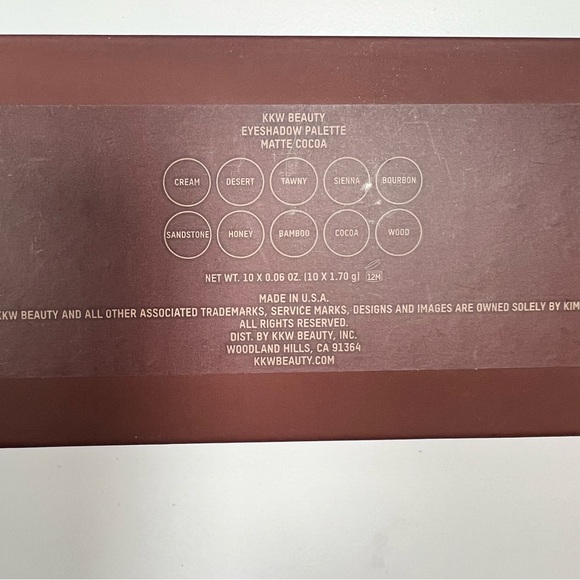 KKW Beauty trio of unused eyeshadow palettes, Classic, Matte Smoke, Matte Cocoa! - Picture 10 of 10